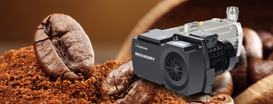 Bombas de vacío Leybold innovando en la producción de café